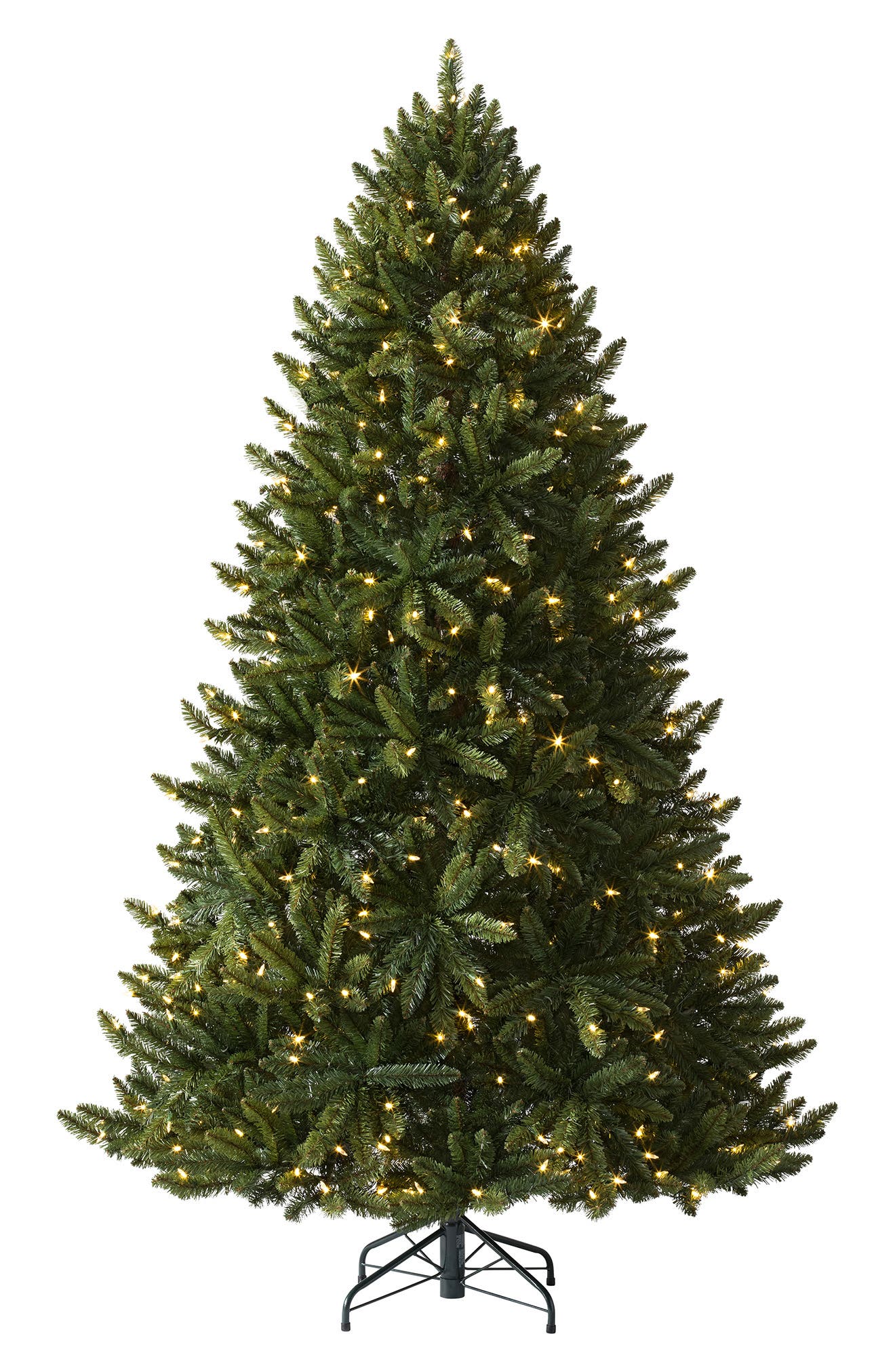 TREETOPIA Artificial Pre-Lit Balsam Spruce Tree