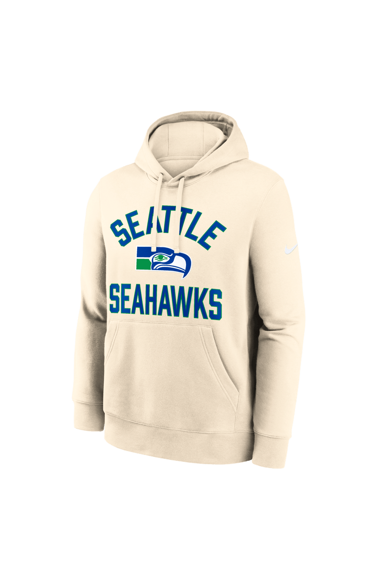 Nike Men's Nike Natural Seattle Seahawks Club Hoodie, Alternate, color, 