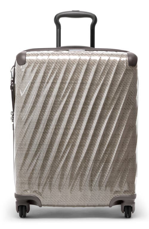 Tumi 19 Degree Lite 22-inch International 4 Wheel Carry-on Bag In Titanium Grey