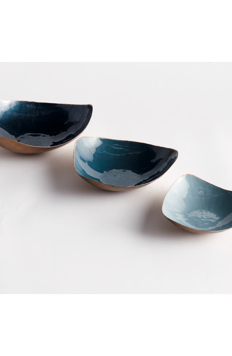 Napa Home & Garden Camryn Decorative Bowls Set of 3, Alternate, color, Blue