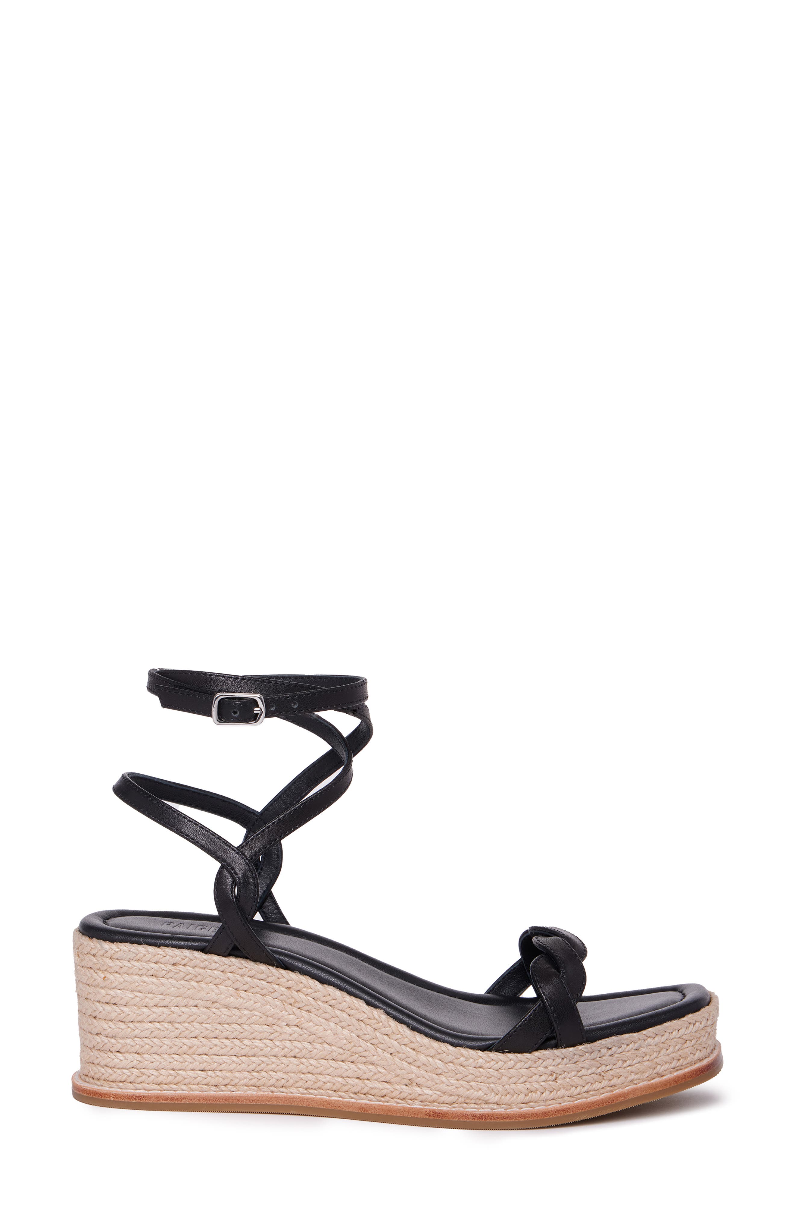 PAIGE Joanna Ankle Strap Platform Wedge Sandal, Alternate, color, 