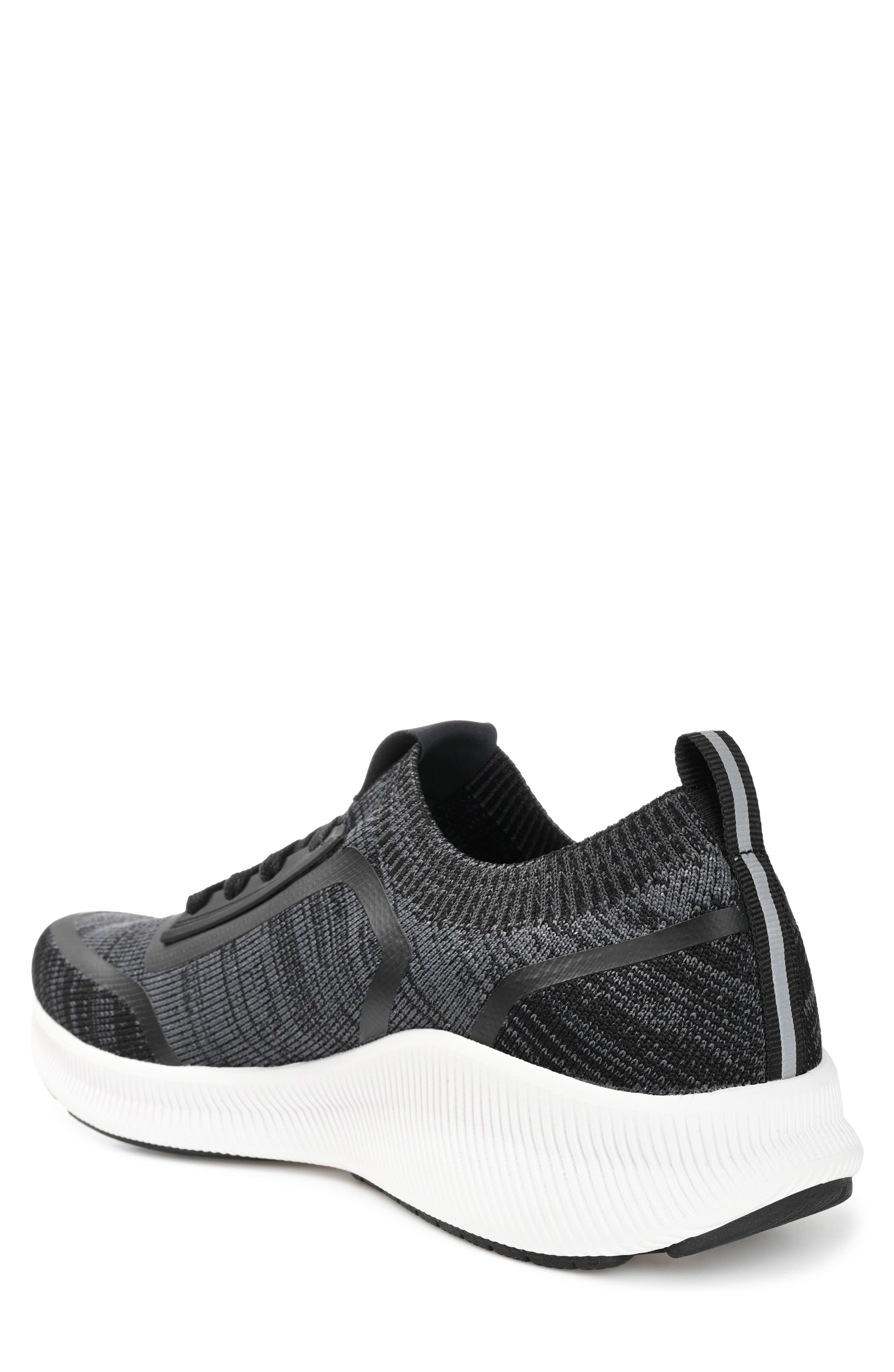 VANCE CO Keller Knit Athleisure Sneaker, Alternate, color, Black