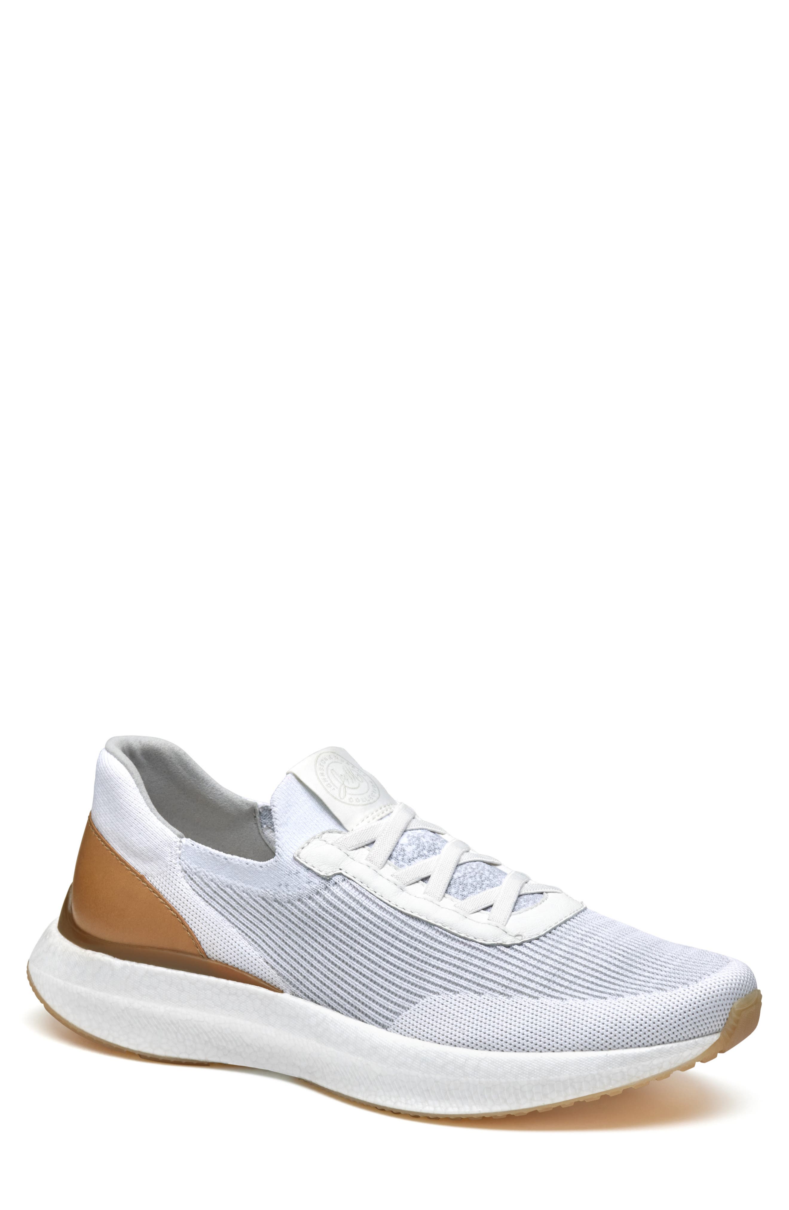 Briley Knit Sneaker, Main, color, WHITE KNIT