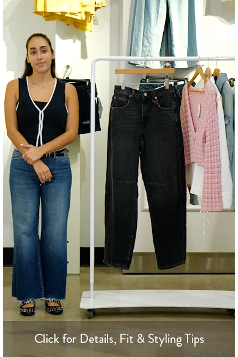 Logan High Waist Baggy Wide Leg Jeans video