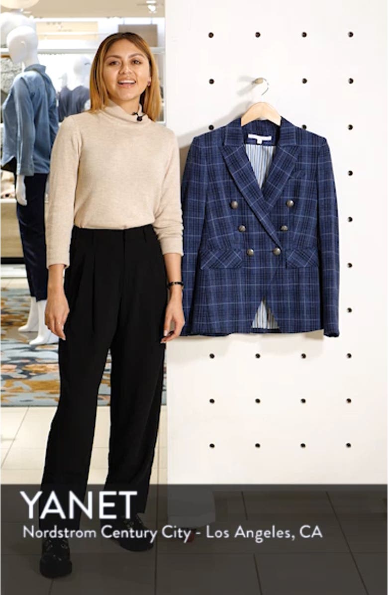 Miller Wool Blend Plaid Dickey Jacket, sales video thumbnail