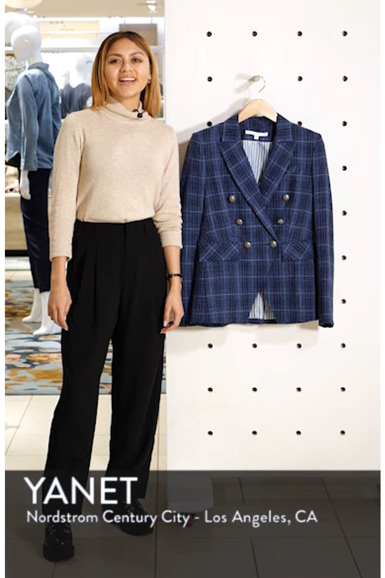 Miller Wool Blend Plaid Dickey Jacket video