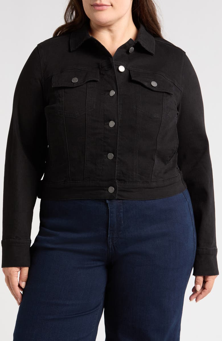 Universal Standard Kelsey Denim Jacket, Alternate, color, 