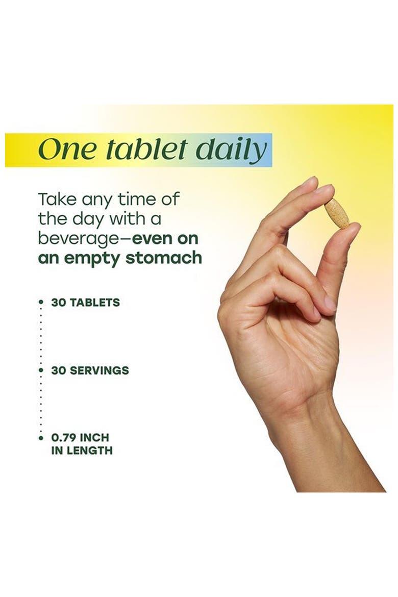 One Daily Multivitamin for Men 40+ with Methylated B12, Methylfolate. Vegetarian, 30 Tablets, Alternate, color, None
