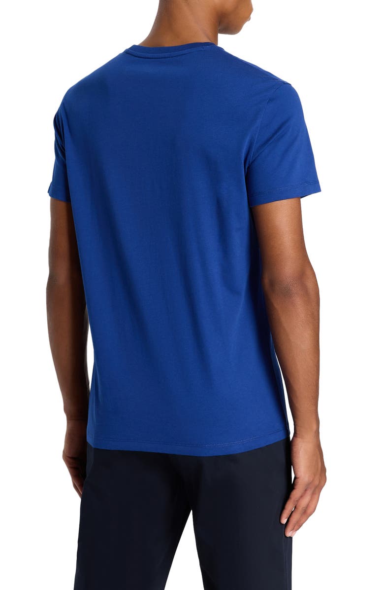 Armani Exchange Milano/New York Logo Cotton Graphic T-Shirt, Alternate, color, 