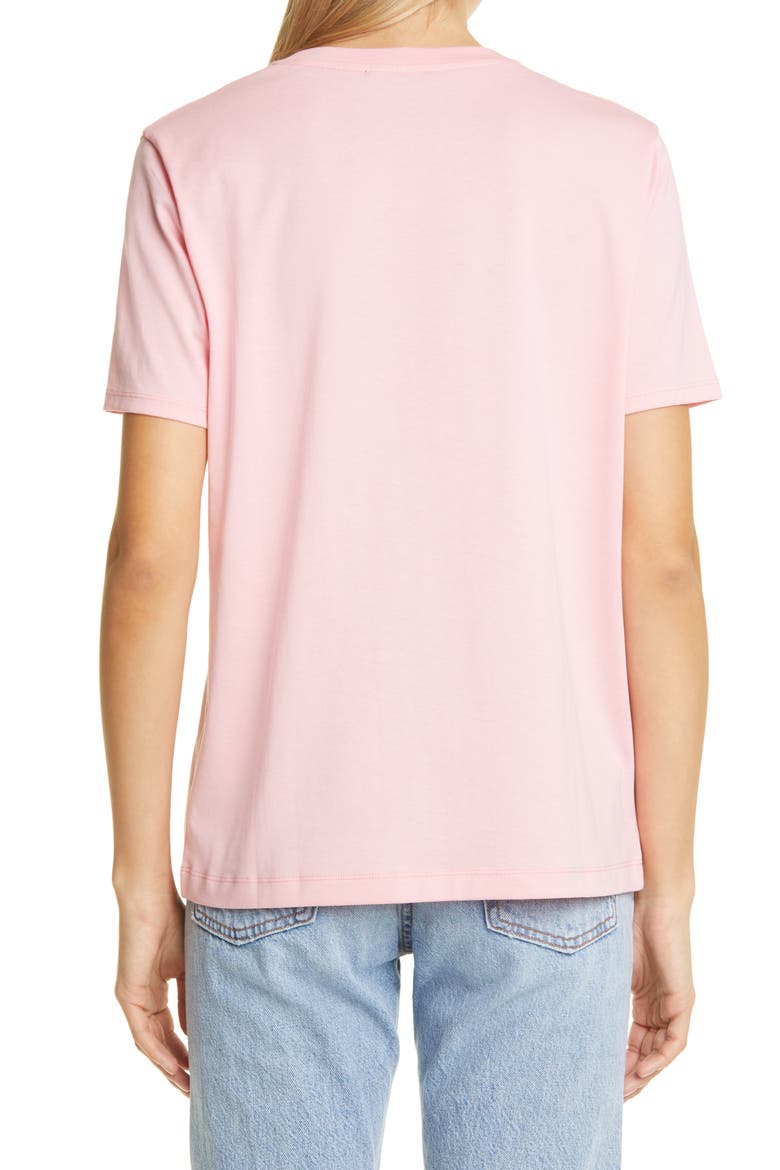 Ellison Face Unisex T-Shirt, Alternate, color, BLUSH PINK