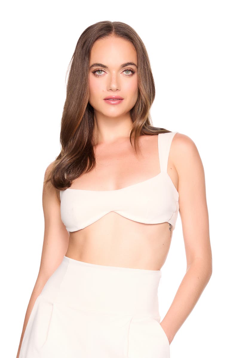 Susana Monaco Underwire Micro Crop Top, Alternate, color,