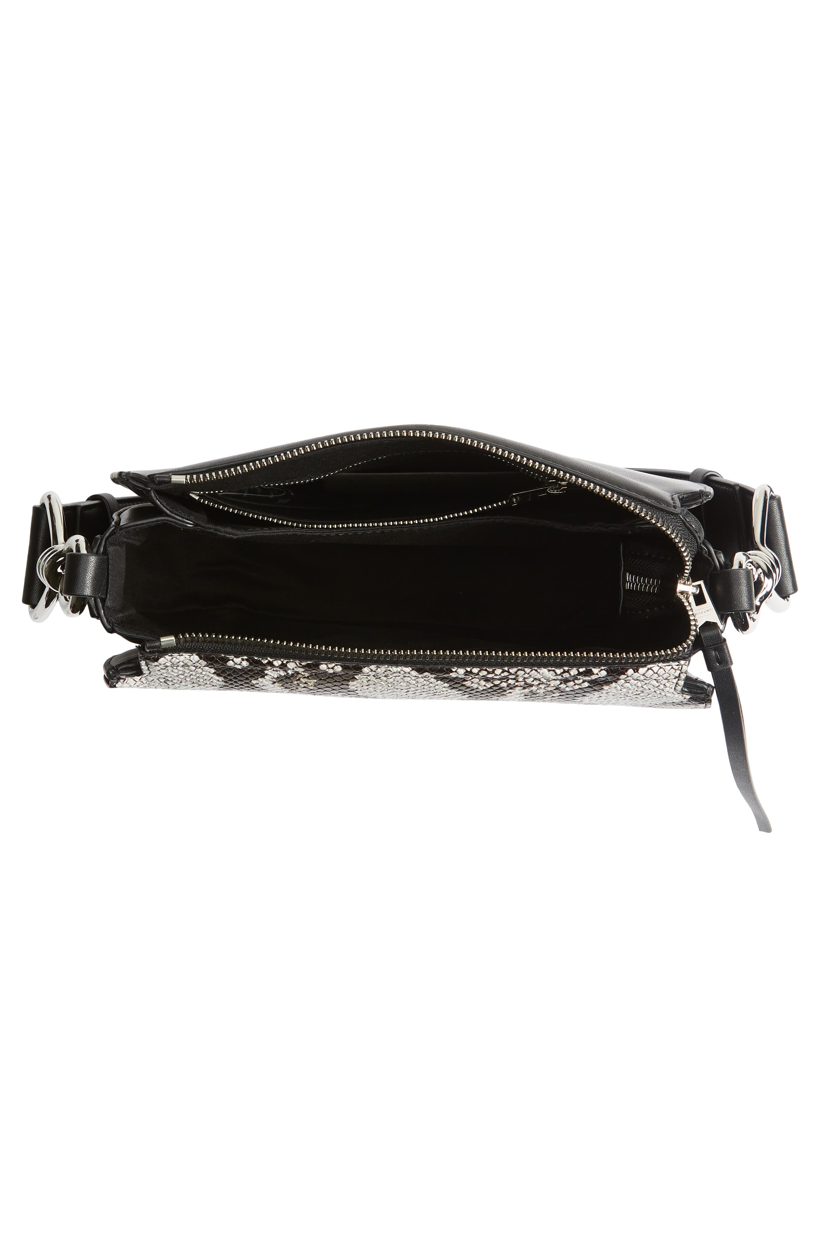 Round Leather Crossbody Bag, Alternate, color, SNAKE