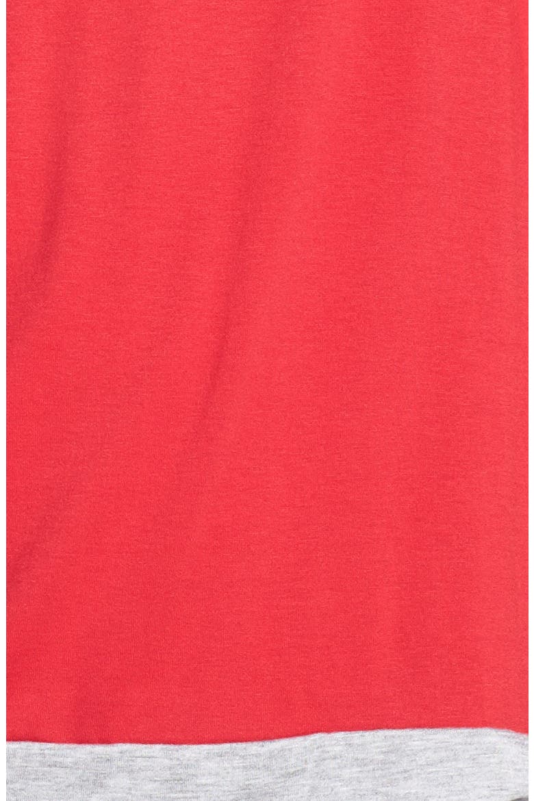 'Hilo' Stripe Back Top, Alternate, color, RED COMBO