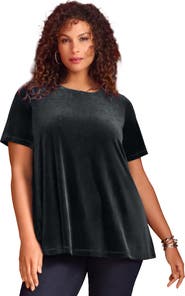Roaman's Velour Swing Tee