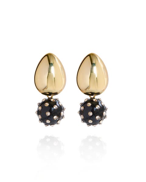 Tulia Jet Earrings