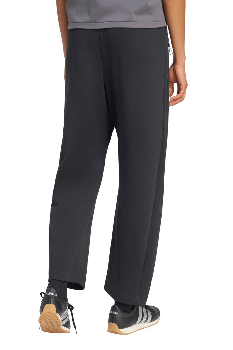 Z.N.E. Double Knit Pants, Alternate, color, BLACK