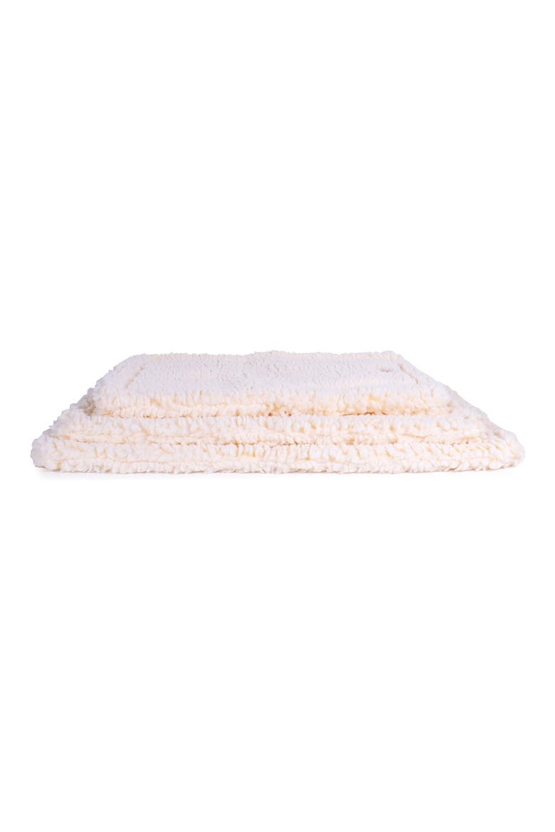 High Pile Fleece Comfort Cushion, Alternate, color, NATURAL