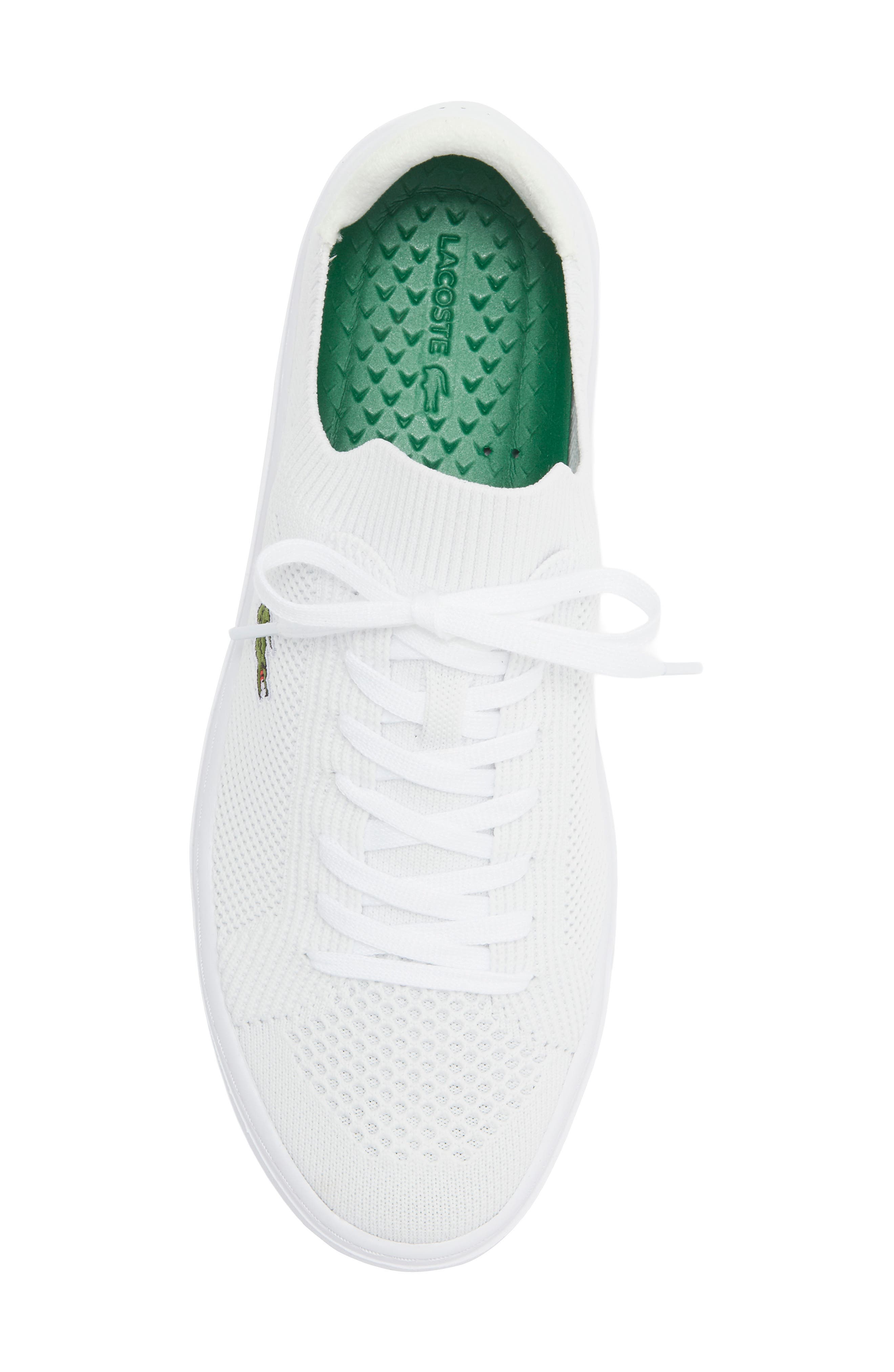 Lacoste La Piquée 2.0 Sneaker, Alternate, color, White/ White