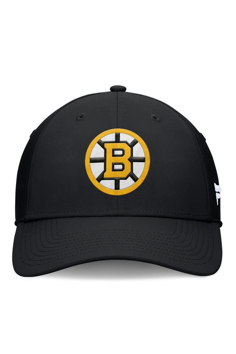 Men's Fanatics Black Boston Bruins Primary Logo Flex Hat, Alternate, color, Black