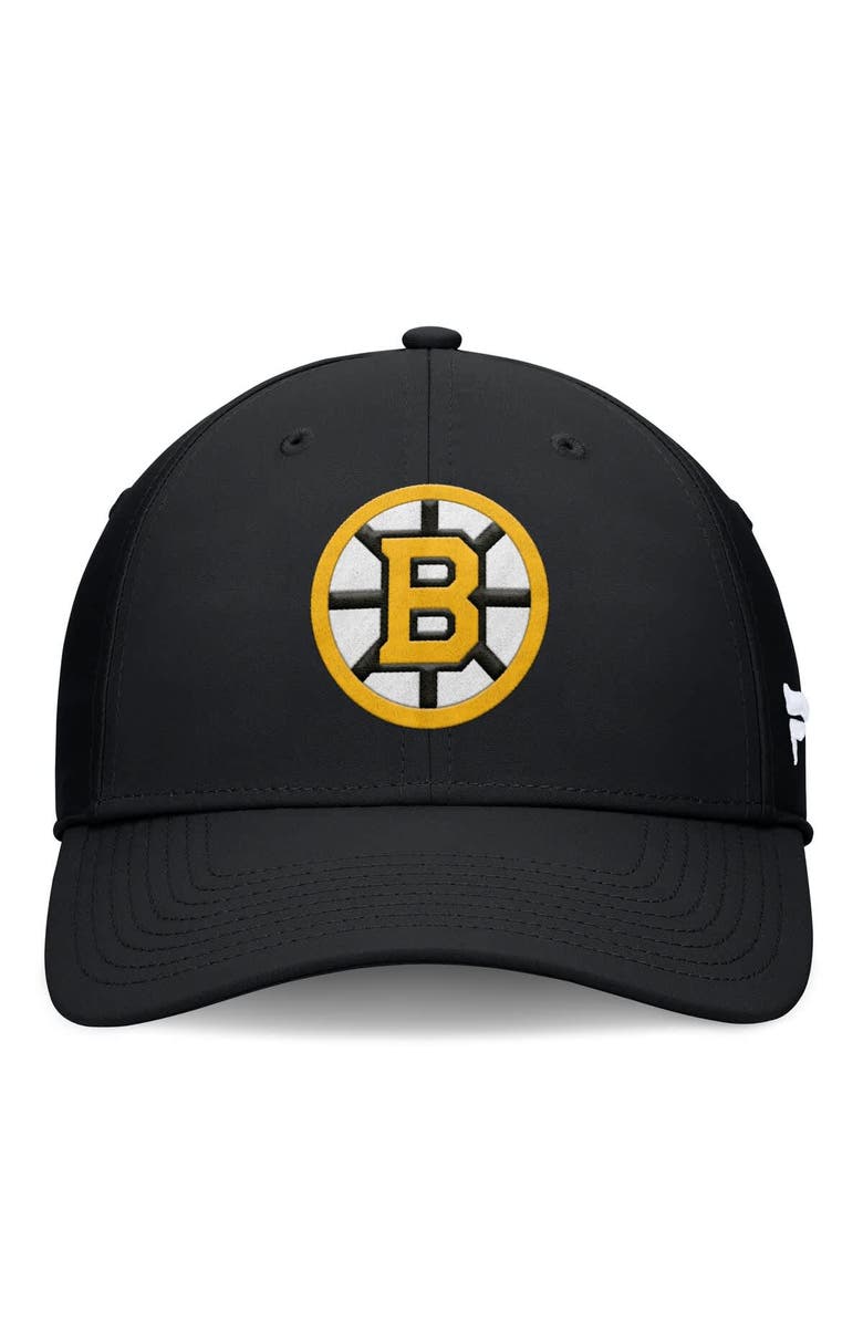FANATICS Men's Fanatics Black Boston Bruins Primary Logo Flex Hat, Alternate, color, Black