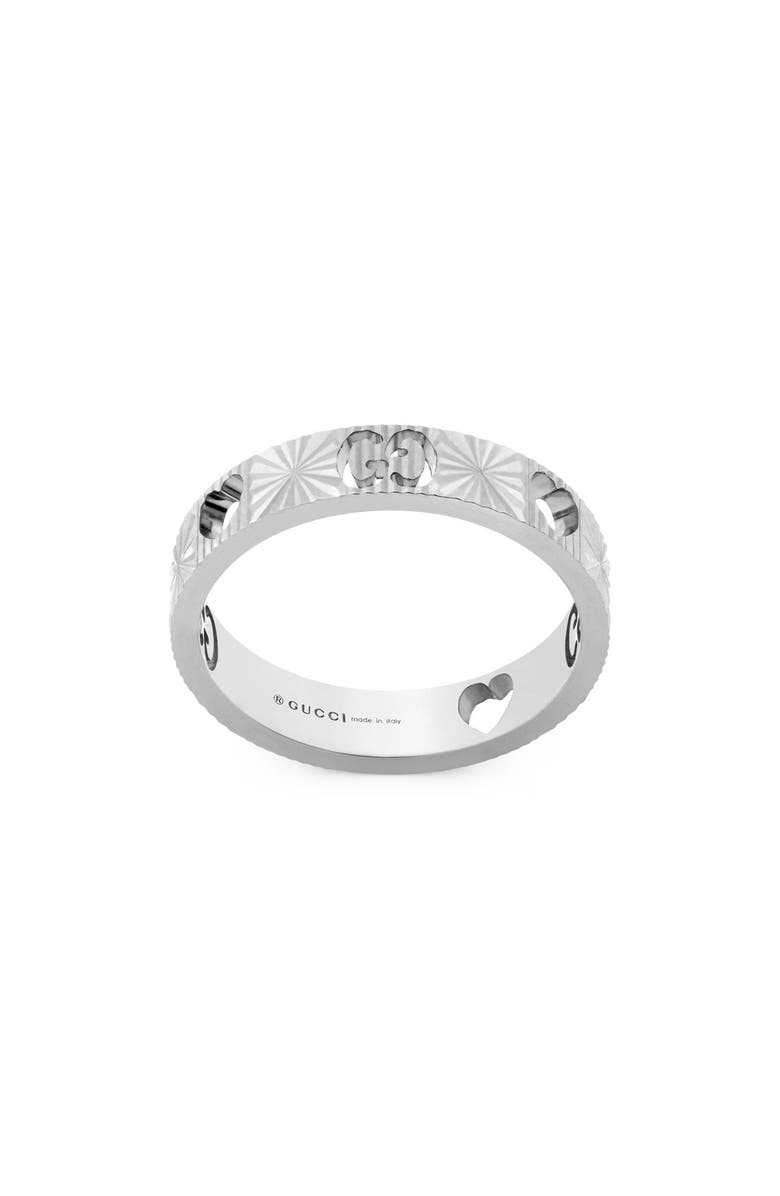Gucci Icon Ring Band, Main, color, 