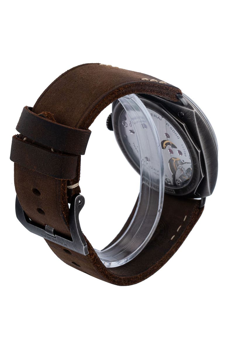 Watchfinder & Co. Panerai Preowned 2024 Radiomir California PAM01349 Leather Strap Watch, 45mm, Alternate, color, Green