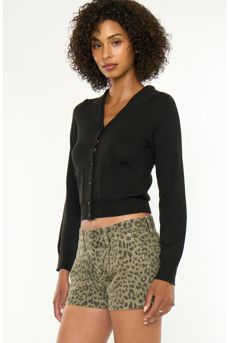 Miranda Mid Rise Shorts, Alternate, color, Mocha Wash