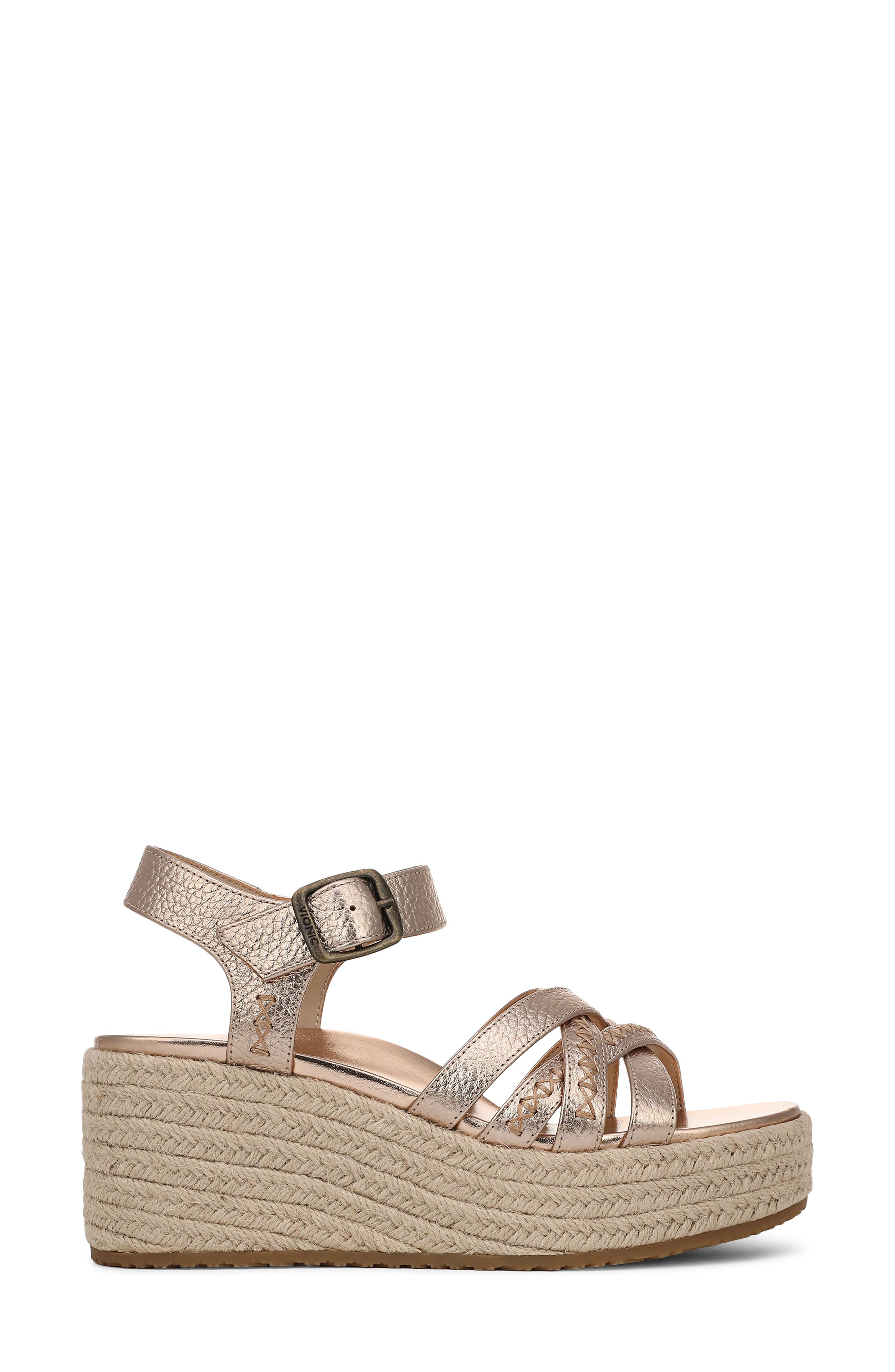 Danal Platform Wedge, Alternate, color, BRONZE