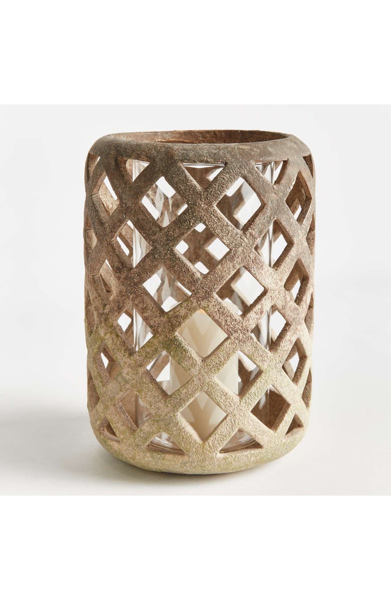 Napa Home & Garden Lucca Hurricane Large, Alternate, color, Brown