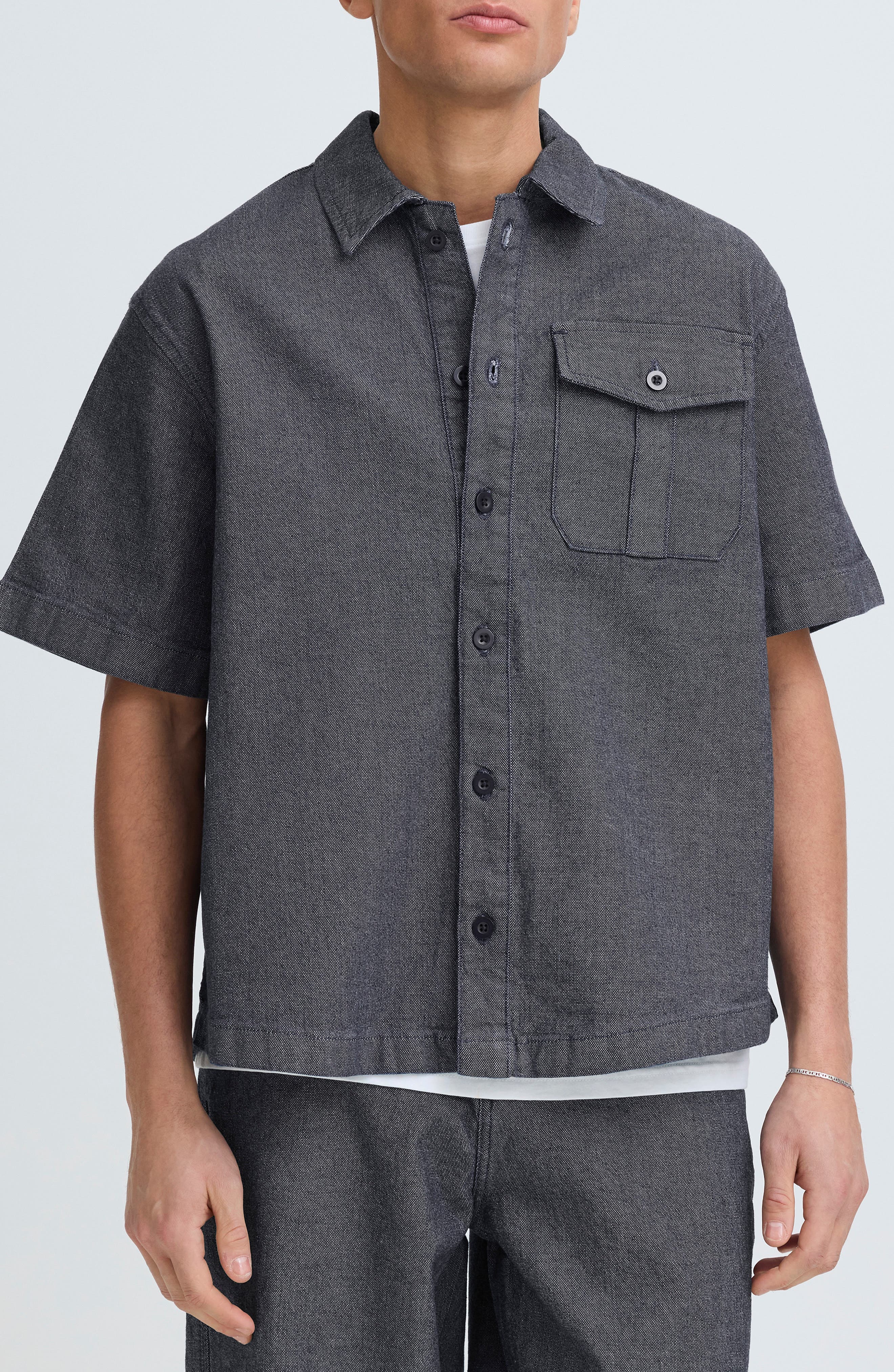 selected BLUE WASH DENIM