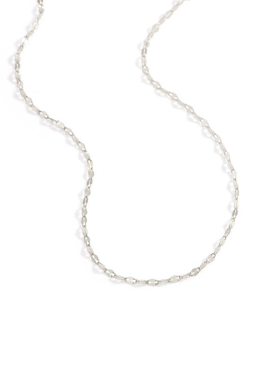 Mint & Lily Petal Chain Necklace In Gold