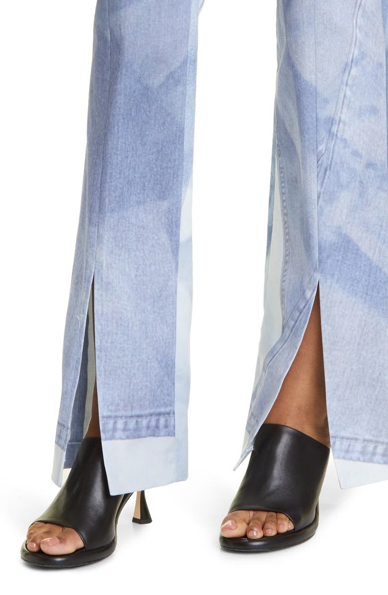 ELLISS Handy Jean Print Denim Trousers, Alternate, color, 