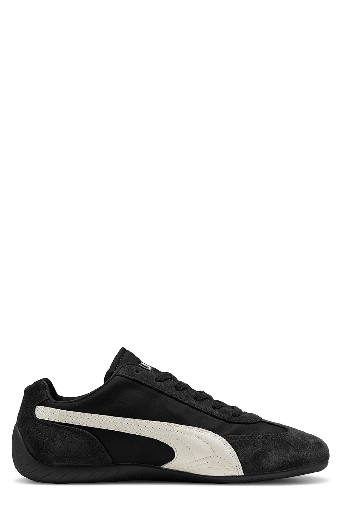 PUMA Speedcat Nylon Sneaker, Alternate, color, Puma Black/ Puma White