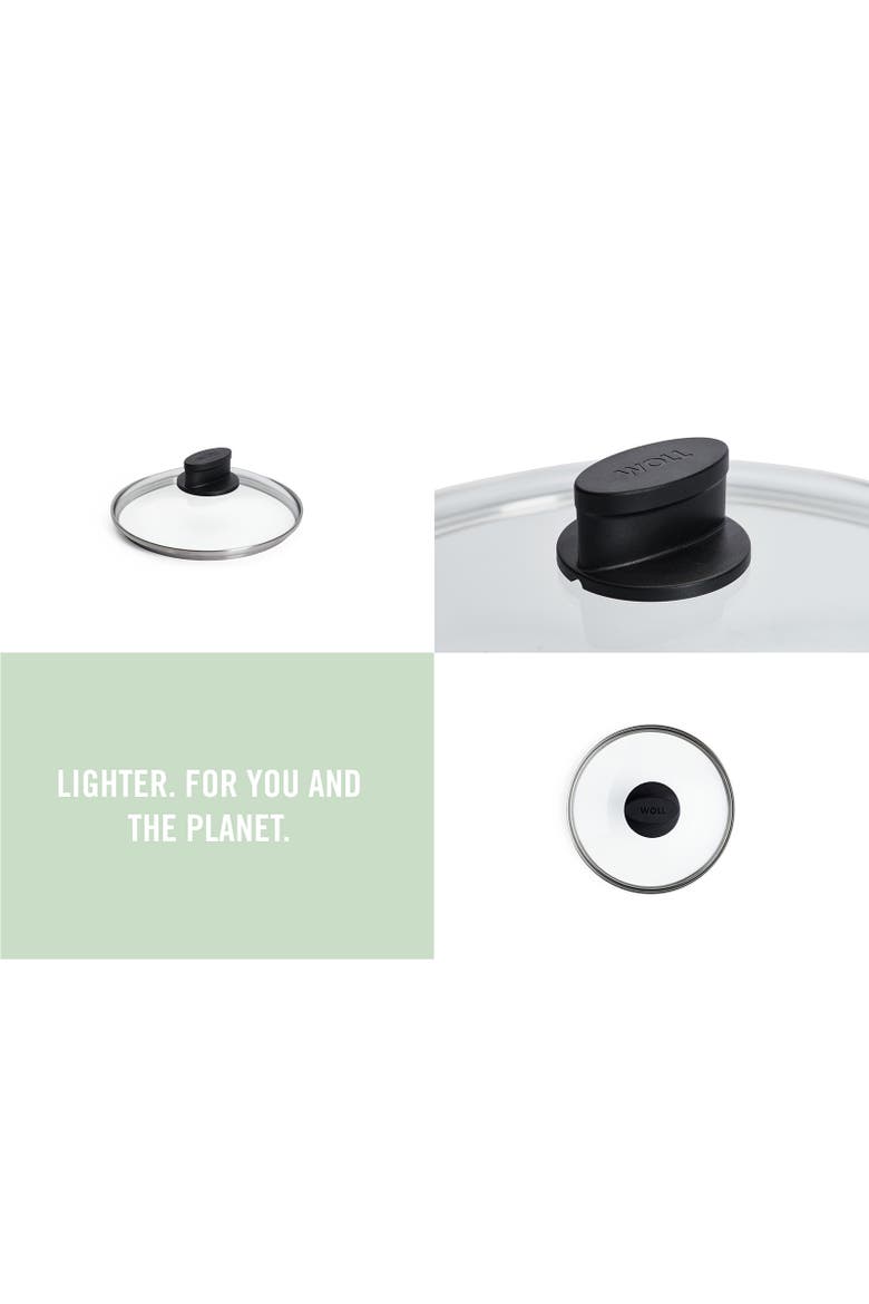 Ecolite Safety Glass Lid 12-Inch, Alternate, color, Black