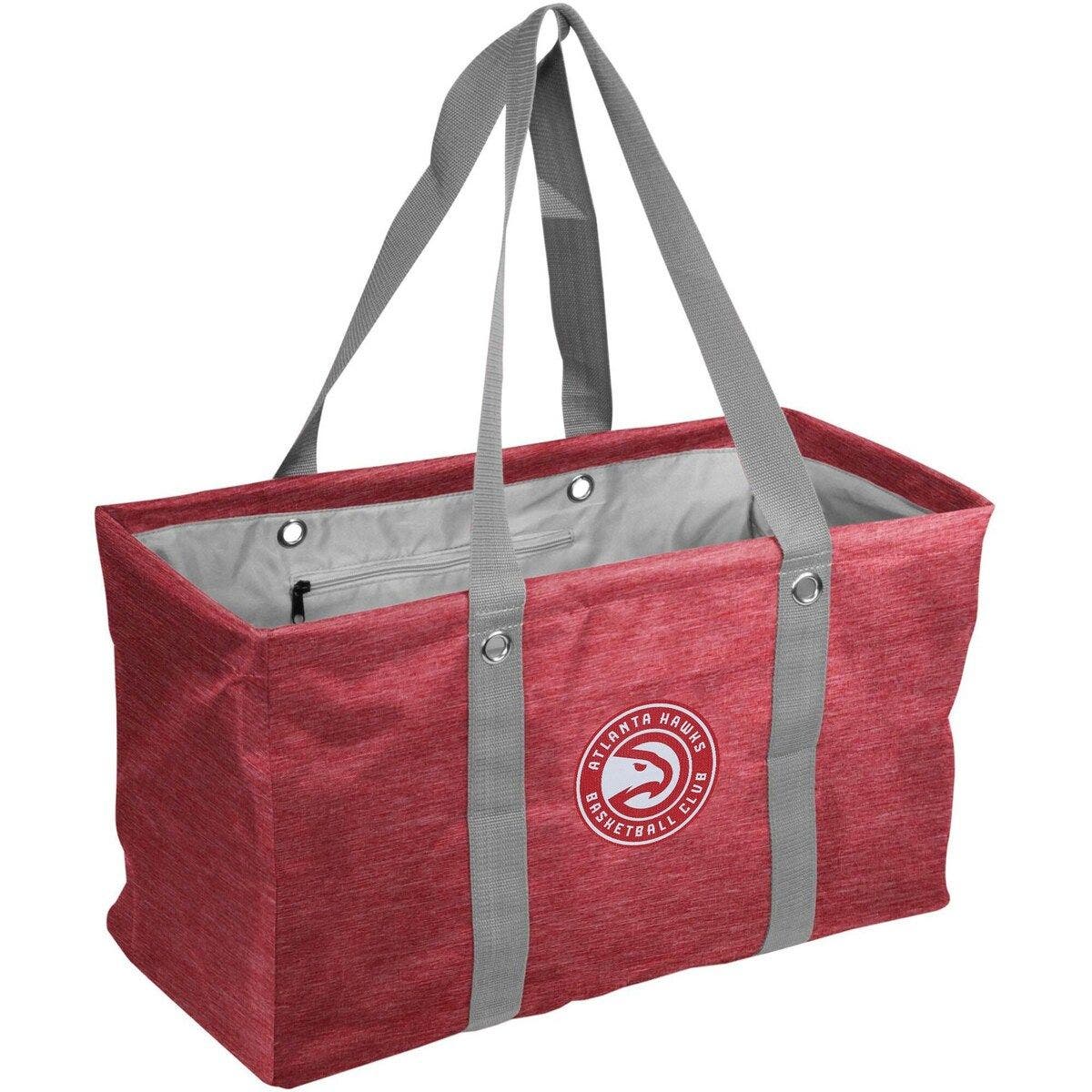 Atlanta Hawks Crosshatch Picnic Caddy Tote Bag, Main, color, Red