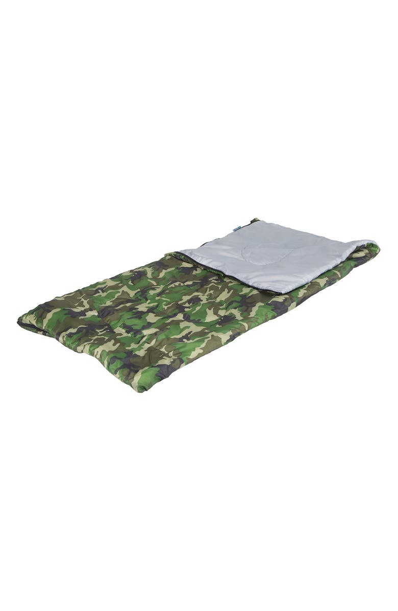 Pacific Play Tents Camo Tent, Chair and Sleeping Bag Set, Alternate, color, Green