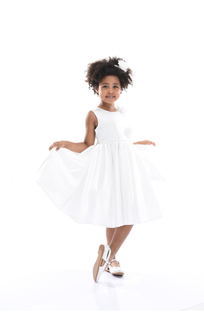 Tulleen Denali Dress, Alternate, color, White