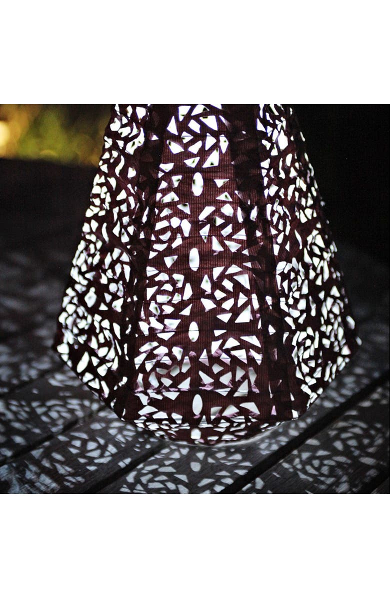 Allsop Home & Garden Soji Stella - Prism Solar Lantern, Alternate, color, Metallic Orchid