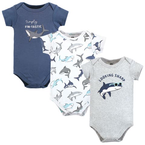 All-Season Cotton One-Piece Garment Set of 3 (Baby)