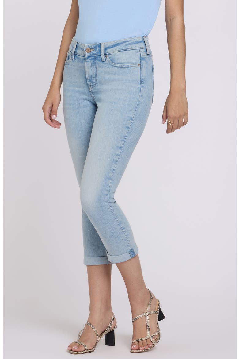 Chloe Cuff Capri Jeans, Alternate, color, KEYS VIEW