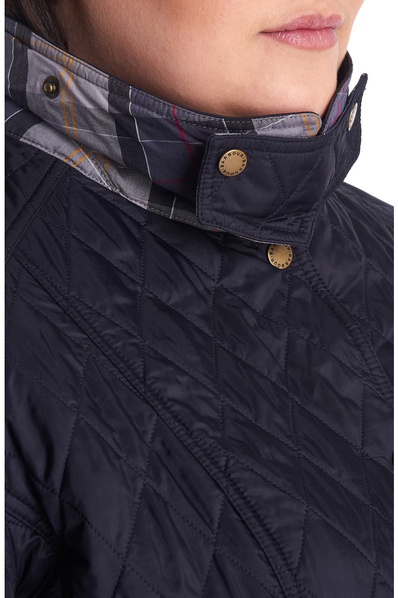 Beadnell Summer Quilted Jacket, Alternate, color, NAVY
