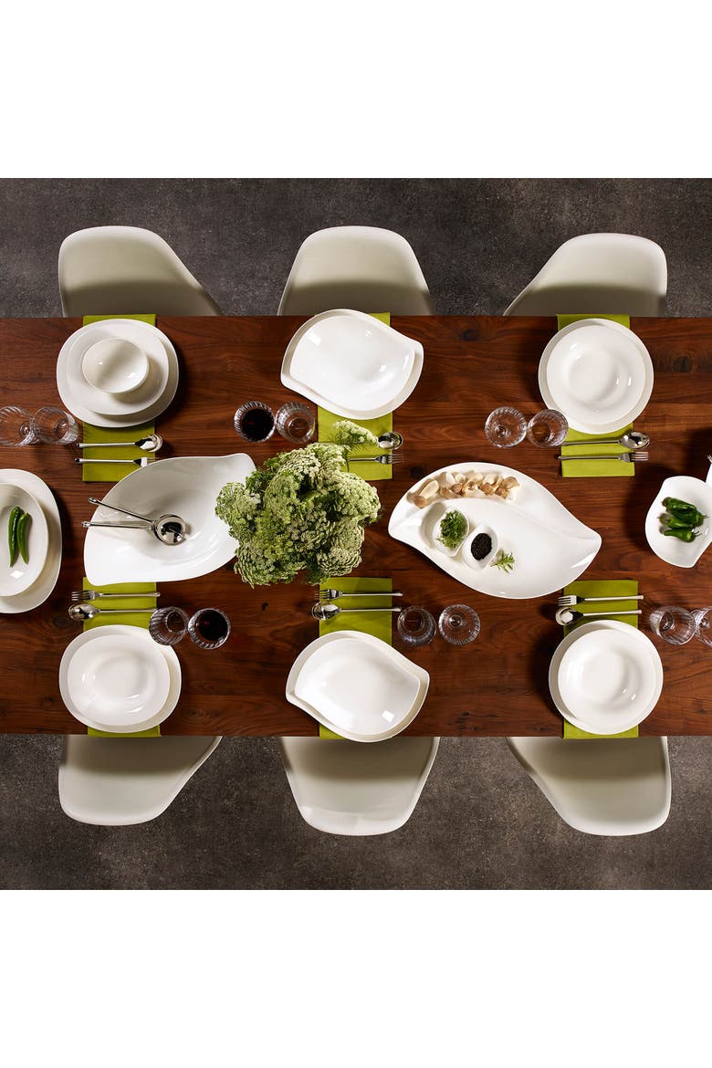 New Cottage Special Serve Salad Deep Bowl, Alternate, color, White