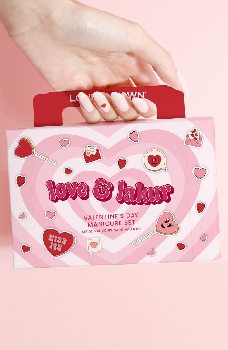 Londontown Love & Lakur Valentine's Day Manicure Set, Alternate, color,