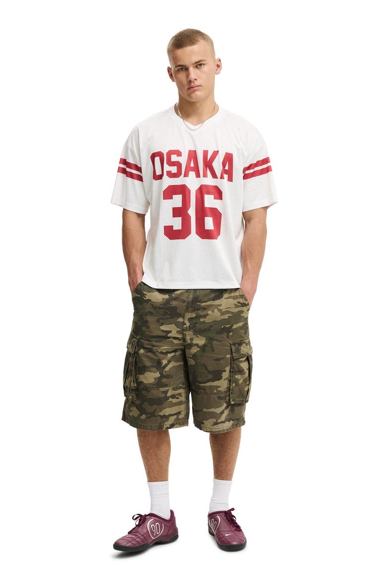 Men's Football Jersey, Alternate, color, Vintage White  Osaka