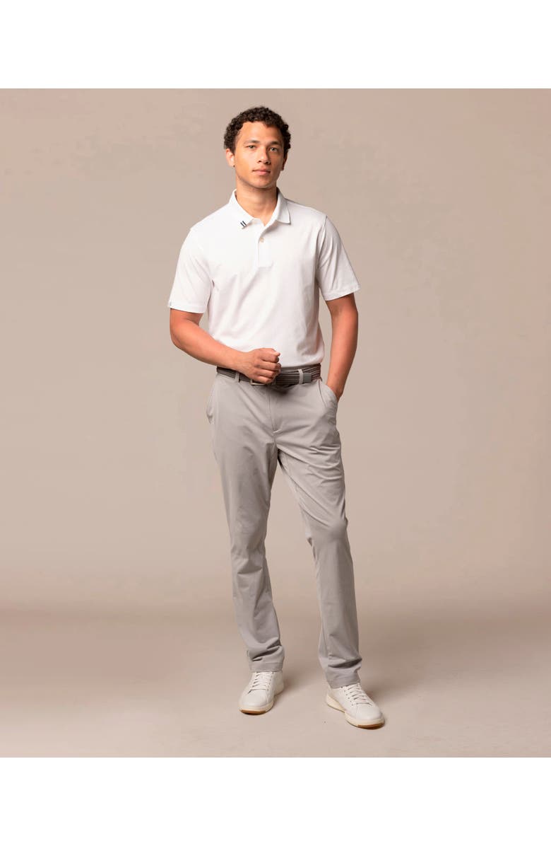 ASHWORTH GOLF 2Bar Solid Polo, Alternate, color, White