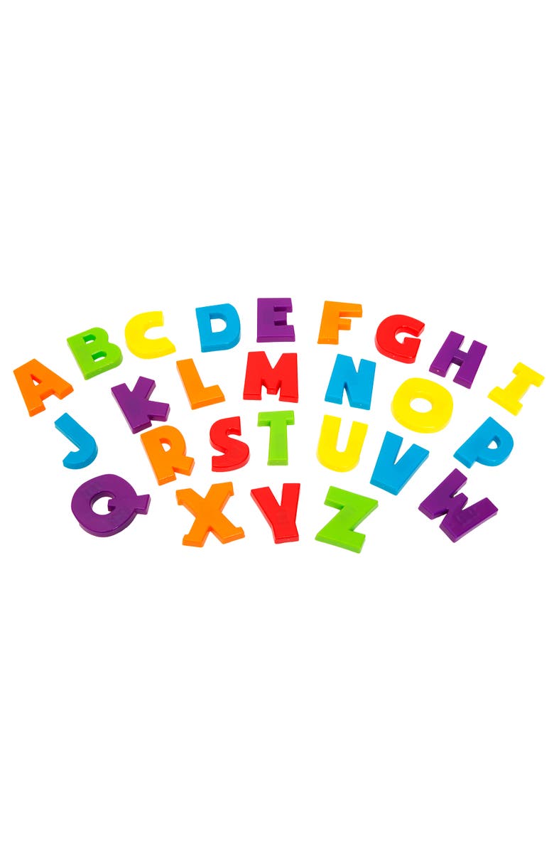 Boley Magnetic Capital Letters & Numbers 120Pc Playset, Alternate, color, Multicolored