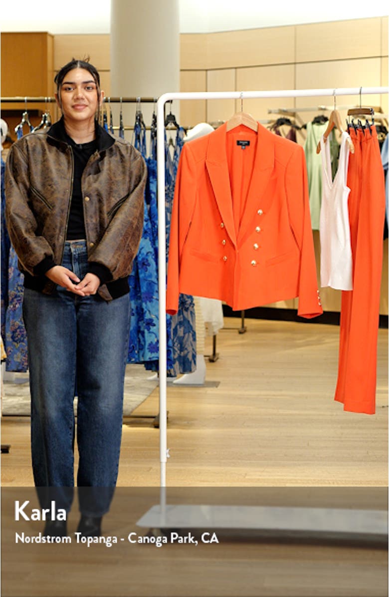 Faux Double Breasted Blazer, sales video thumbnail