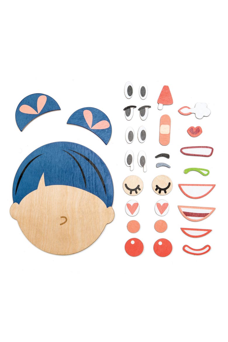What's Up Facial Emotion Playset, Main, color, BLUE