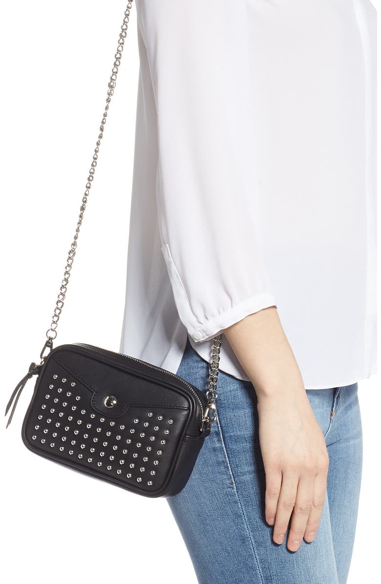 Longchamp Rock Chain Crossbody Bag, Alternate, color,