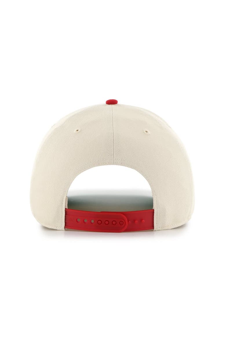 Men's '47  Cream Kansas City Chiefs Pomona Rope Adjustable Hitch Hat, Alternate, color, Cream